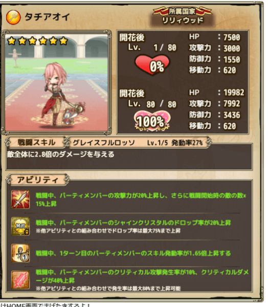 花騎士 6交換チケット 新芽 で交換できるおすすめの花騎士 てくてく日和